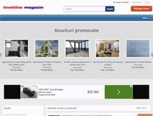 Tablet Screenshot of imobiliarmagazin.ro